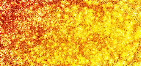 Seamless Gold Glitter Texture Isolated On Golden Background Vector