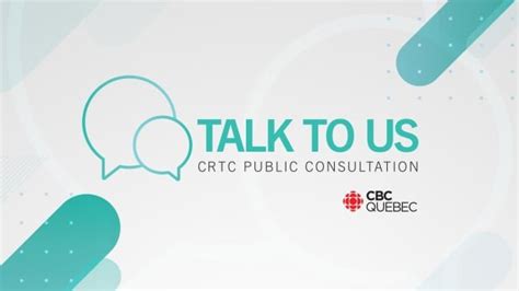 Cbc Public Consultation We Want To Hear From You Cbc News