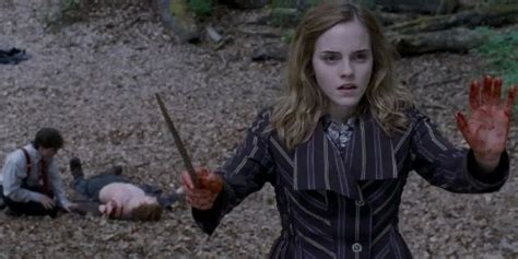 Post The Best Picture Of Hermione Using Her Wand For Props Hermione