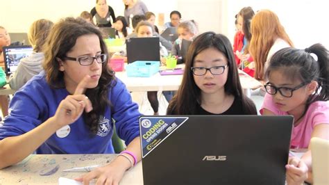 What Mentoring A Girls Learning Code Workshops Is Like Youtube
