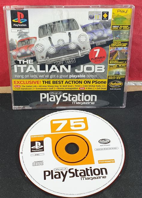 Sony Playstation 1 Ps1 Magazine Demo Disc 75 Retro Gamer Heaven