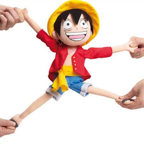 What's the best gift for someone who loves anime? One Piece Luffy Elastic Plush