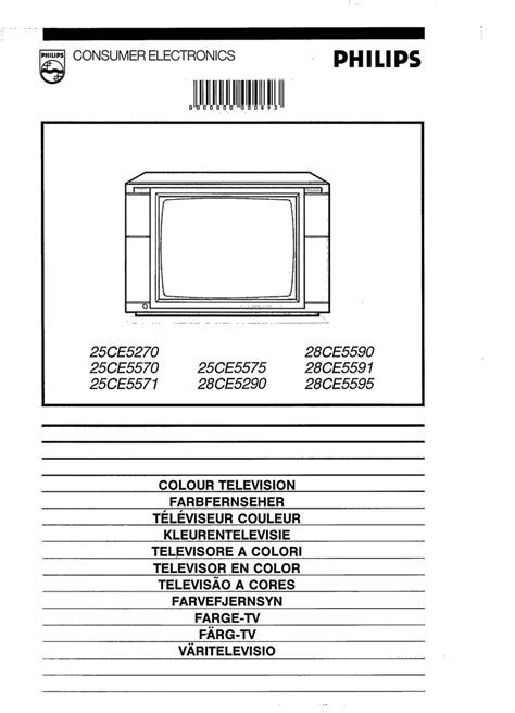 Philips 24ce7570 Crt Television User Manual Manualzz