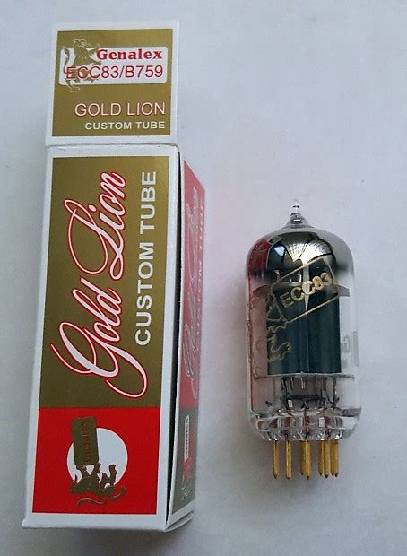 New Genalex Gold Lion 12ax7 Ecc83 B759 Gold Pins Reissue Reverb