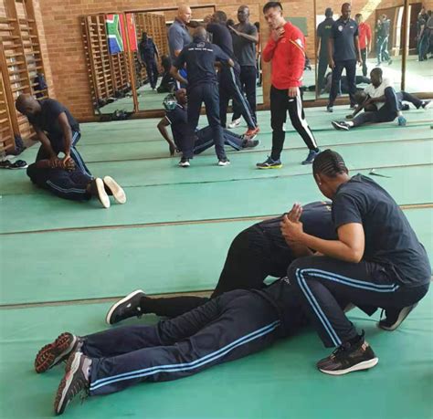 Chinese Policing Experts Train Joburg Metro Police South Africa China Plus