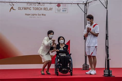 Updated july 22, 2021 — 4.00pm first published at 1.43pm. Olympic flame arrives in Tokyo ahead of opening ceremony - Rediff Sports