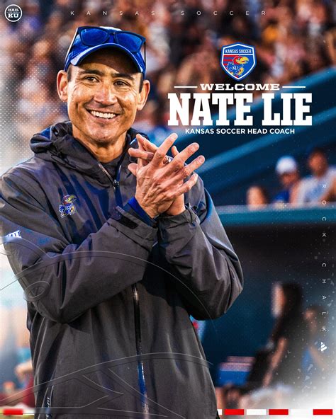 Nate Lie Named Kansas Soccer Head Coach