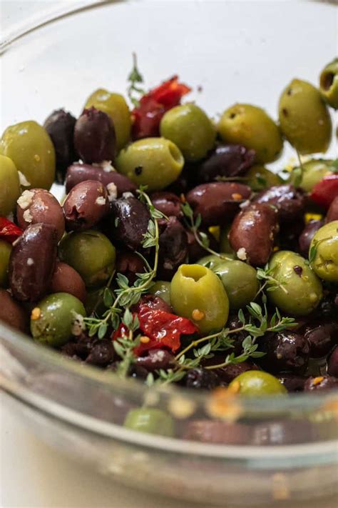 The Best Warm Marinated Olives Sugar And Charm