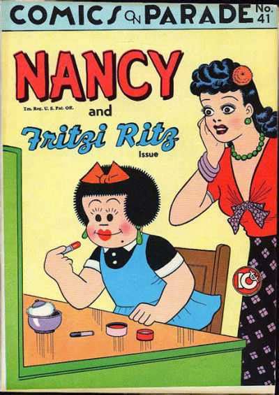 Comics On Parade 41 Nancy And Fritzi Ritz Issue Issue