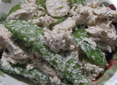 Remove the cooked chicken and cool. South Louisiana Cuisine: Gourmet Chicken Salad with Snow ...
