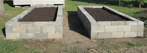 Concrete Block Raised Beds Part I | | Cinder block garden, Cinder block