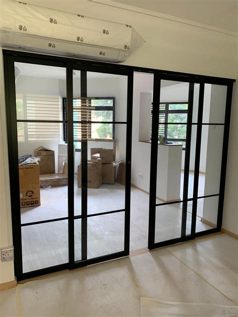 Sliding Door With Aluminium Frame Gd005