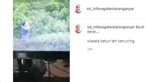 Viral Sejoli Ciuman Di Kebun Teh Karanganyar Apa Hukumnya Mesum Di