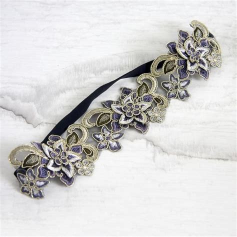 Embroidered Lace Secret Garden Headbands Crown Jewelry Lady
