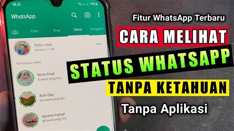 Cara Melihat Status Wa Tanpa Diketahui Pemiliknya Fitur Whatsapp