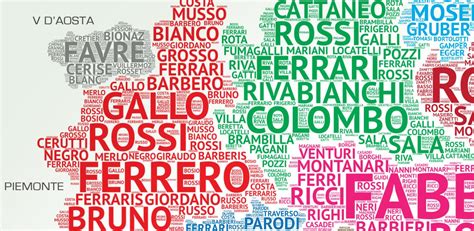 Italys Most Common Last Names Is Yours Among Them Litalo