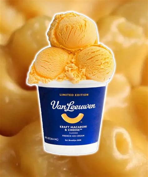 Kraft Have Just Dropped A New Macaroni And Cheese Flavoured Ice Cream