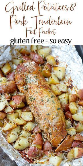 Pork tenderloin is best cooked quickly, while pork loin benefits from a longer, slower time. This easy Grilled Herb Crusted Potatoes and Pork Tenderloin Foil Packet is an effortless Summer ...