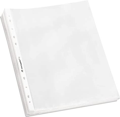 Tyh Supplies 200 Pack Clear Sheet Protectors For 3 Ring
