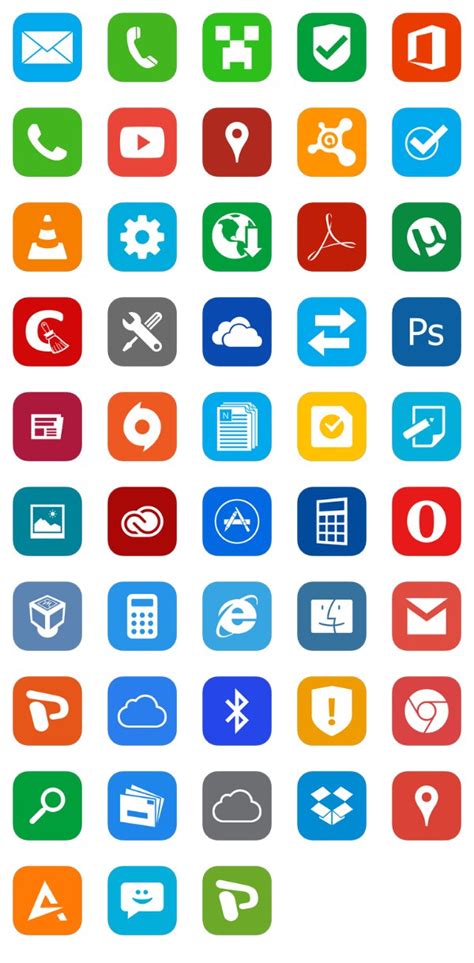 Ios 7 Style Metro Ui Icons Free Icon Packs Ui Download