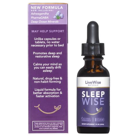 Sleep Wise All Natural Sleep Aid Live Wise Naturals