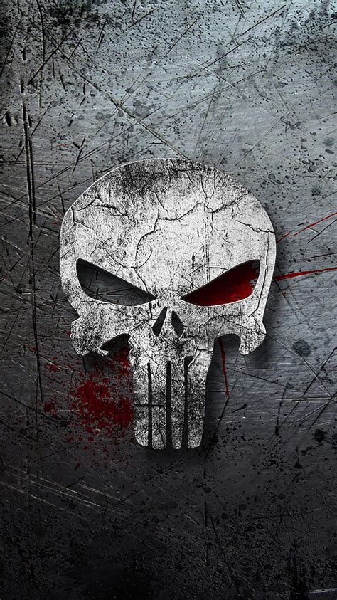 The Punisher Logo Skulls Hd Phone Wallpaper Peakpx