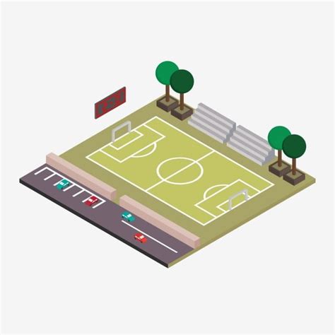 Free football field icons in wide variety of styles like line, solid, flat, colored outline, hand drawn and many more such styles. 2 5d ฟุตบอล ฟุตบอล สนามฟุตบอล สนามฟุตบอล 2 5d, การ์ตูน ...