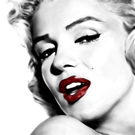 Marilyn Monroe Digital Art By Laurence Adamson