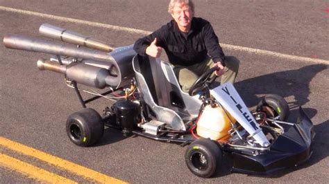 Bob Maddoxs Twin Viper Pulse Jet Powered Go Kart
