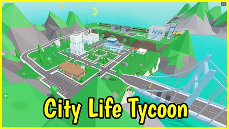 Building My Entire City In 15 Minutes In Roblox City Life Tycoon Youtube