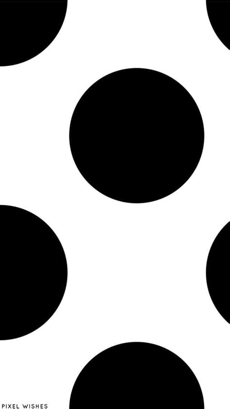 Download Black Dots 640 X 1136 Wallpaper