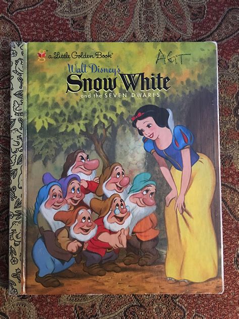 Snow White And The Seven Dwarfs Book Disney Book Updated 2021 The