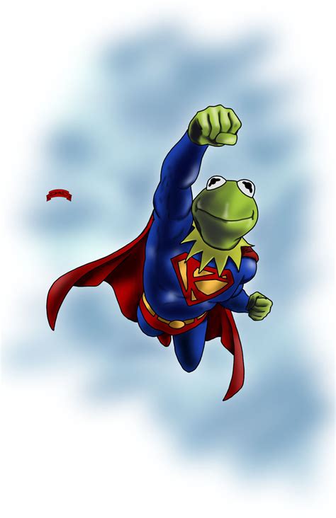 Super Kermit By Dan Demille On Deviantart