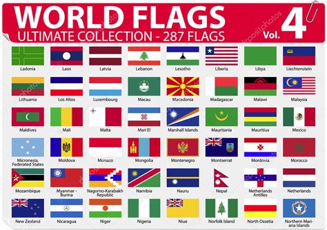 287 World Flags With Names