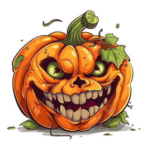 Citrouille Dhalloween Clipart Halloween Illustration Vectorielle