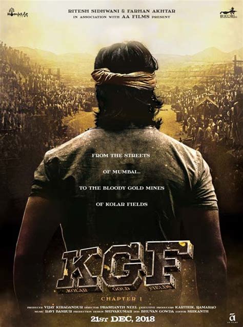 It is the story of ambitious rocky's partial journey towards power and riches. 'KGF' gets the release date with its new poster!