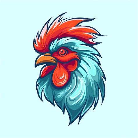 Premium Vector Isolated Rooster Head Logo Vector