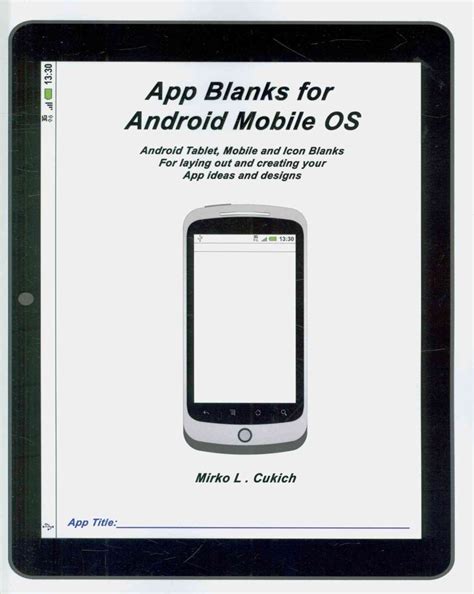 App Blanks For Android Mobile Os Cukich Mirko L 9781453814871