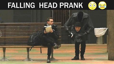 Falling Head Prank Julien Magic Youtube