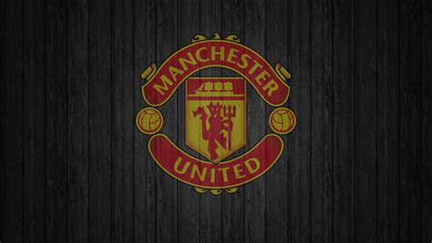 Manchester, united, logo, reflection, wallpaper, wallpaper, name : 1360x768 Manchester United Fc Logo Laptop HD HD 4k ...