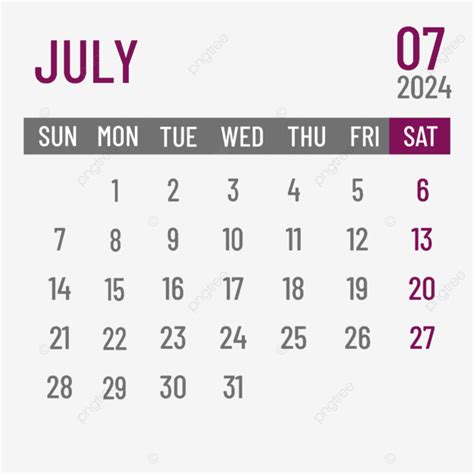 Julio Calendario Calendario De Escritorio Morado Geom Trico Vector