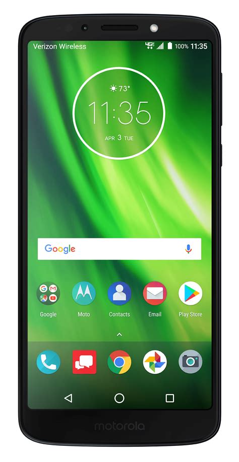 Verizon Wireless Motorola Moto G6 Play 16gb Prepaid Smartphone Black
