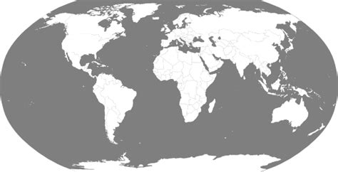 World Map Vector Grey Clip Art At Vector Clip Art Online