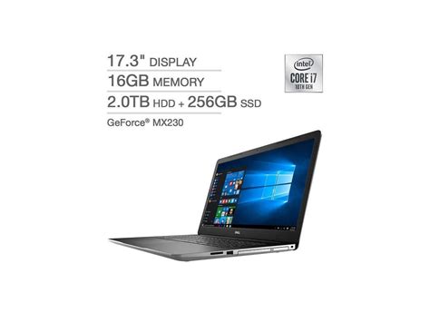 Dell Inspiron 17 3793 Laptop 173 Intel Core I7 1065g716gb Ram
