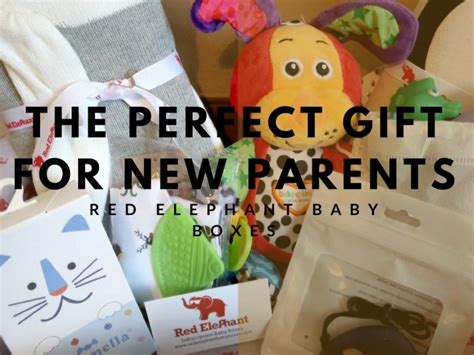 As college students, it can sometimes be hard to find good gifts for people on your limited budget. The Perfect Gift For New Parents - Red Elephant Baby Boxes ...