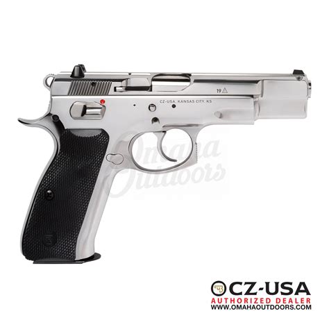 Cz Usa 75 B Full High Polished Stainless Pistol 16 Rd 9mm