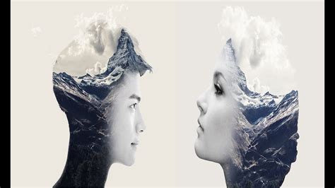 How To Create Double Exposure Effect Photoshop Cc 2018by Mr Ksk