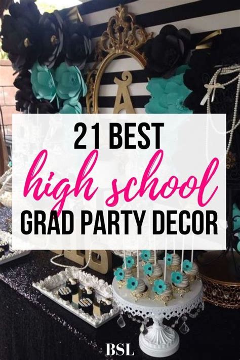 Omg These Are The Cutest High School Graduation Party Ideas I Want My