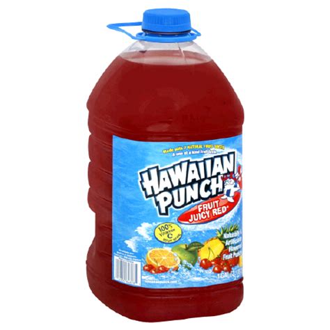 It is known to contain 3% of fruit juice. Ewww! Hawaiian Punch has switched to using sucralose. | Dan from Squirrel Hill's Blog
