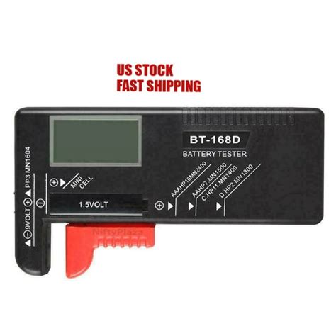 Digital Battery Tester Checker For 15v And Aa Aaa Cell Bt 168d Power